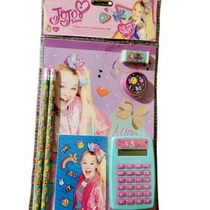 Jojo Siwa 7 peice fun calculator set
